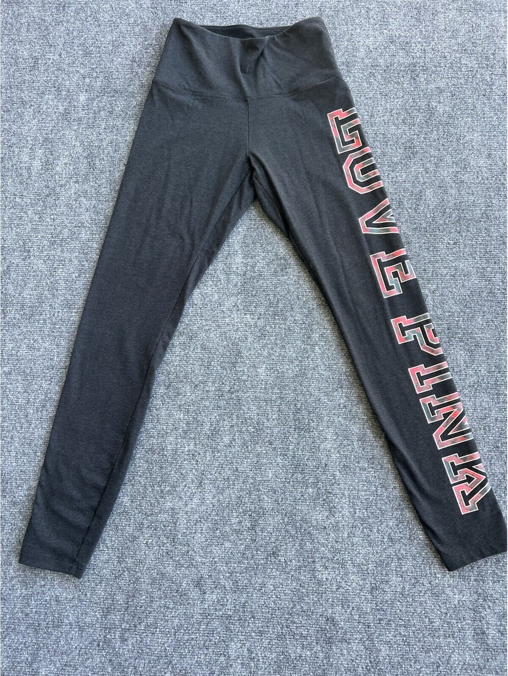 Victoria's Secret Pink Legging Gray Red Plaid Women’s S Y2k Holliday.